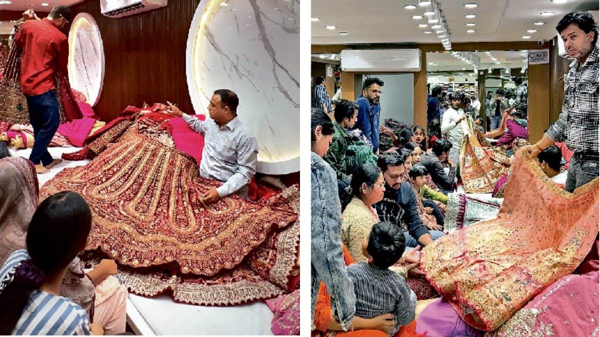 वेडिंग सीजन का नया ट्रेंड, मैचिंग लहंगा-शेरवानी बनी कपल्स की पहली पसंद, कस्टमाइजेशन का बढ़ रहा क्रेज