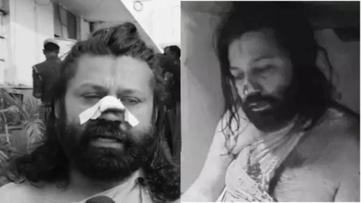 रीवा एक्सप्रेस में आशुतोष ब्रह्मचारी पर हमला, बाथरूम में बंद होकर बचाई जान, नाक काटने की कोशिश