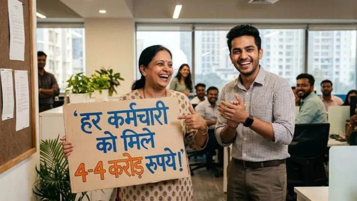 किस्मत हो तो ऐसी! मालिक ने कंपनी बेचते ही कर्मचारियों पर की पैसों की बारिश, 540 लोगों के खाते में आए 4-4 करोड़