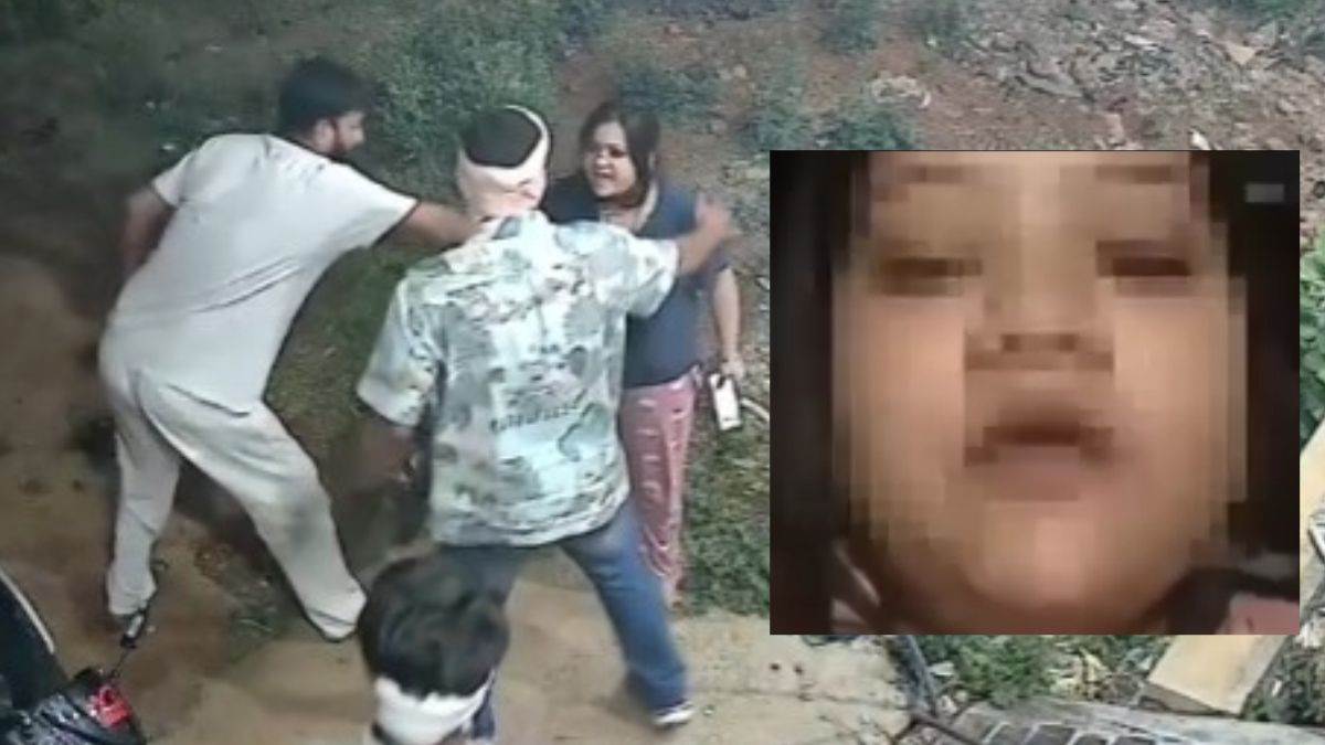शिवपुरी में पति ने बदमाशों के साथ पत्नी को मायके से किया किडनैप, वीडियो हुआ वायरल