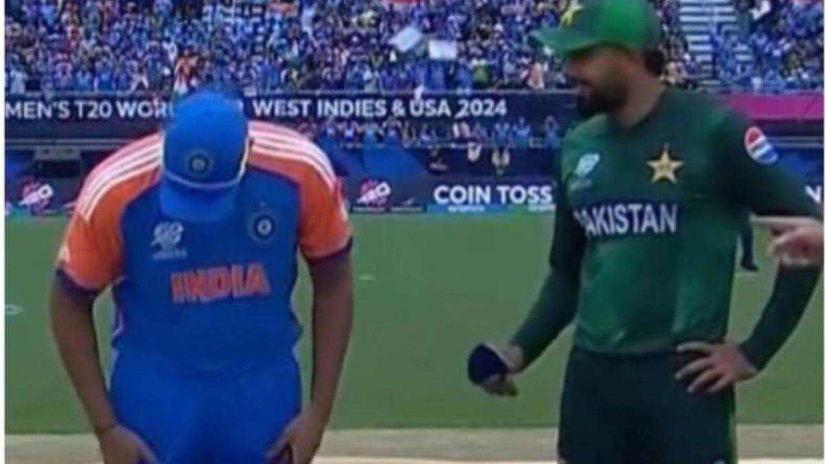 T20 IND Vs PAK 2024 Match Highlights: टॉस के दौरान रोहित शर्मा के साथ हुआ ऐसा कुछ, बाबर आजम भी नहीं रोक पाए हंसी