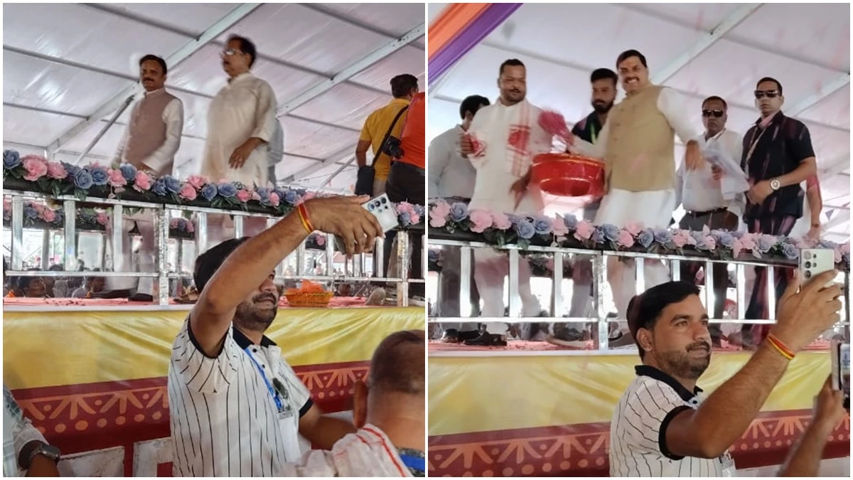 Vijay Shah: कर्नल सोफिया पर विवादित बयान देने वाले MP के मंत्री शाह ने सीएम के साथ किया मंच साझा, हंसी-मजाक करते रहे