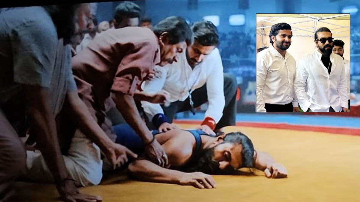 रामचरण की 'पेड्डी' फिल्म की कुश्ती में हरदा के अर्पित विश्नोई की मेहनत, एक्टर्स को दी ट्रेनिंग