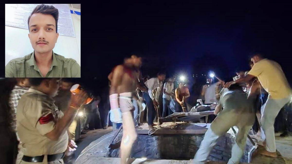 दमोह में पेट्रोल पंप मैनेजर का शव कुएं में मिला, मोबाइल और पत्र मिला, स्वजन बोले- हत्या हुई