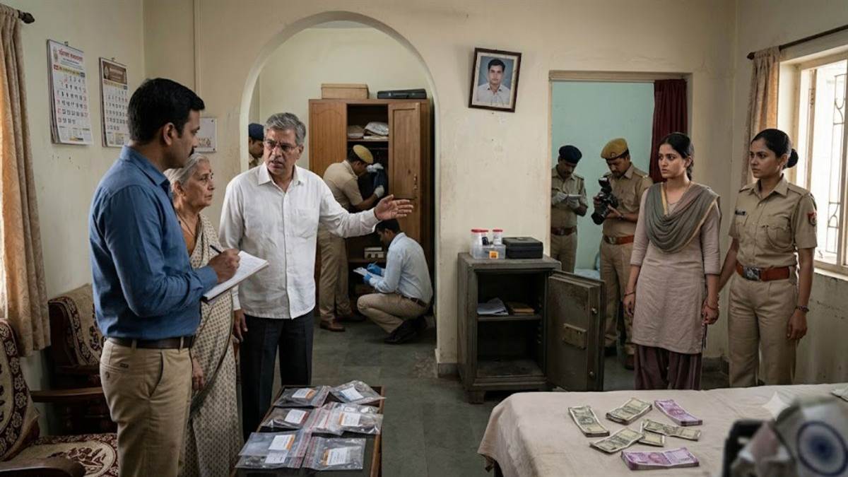 शाजापुर में सरकारी कर्मचारी के घर से 1.45 करोड़ रुपये हुए गायब, बहू पर जताई शंका