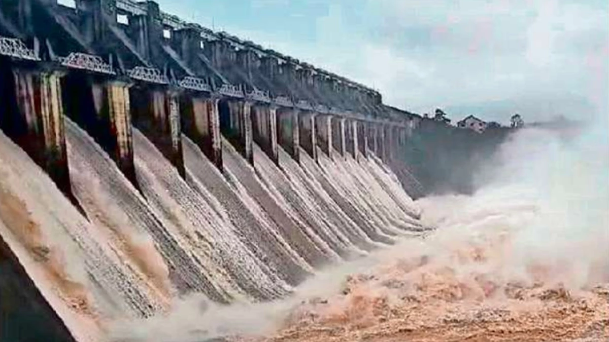 Bargi Dam Jabalpur: जबलपुर में बरगी बांध के चार गेट और खुले, 17 से छोड़ा जा रहा पानी, भेड़ाघाट में ब्रिज डूबा