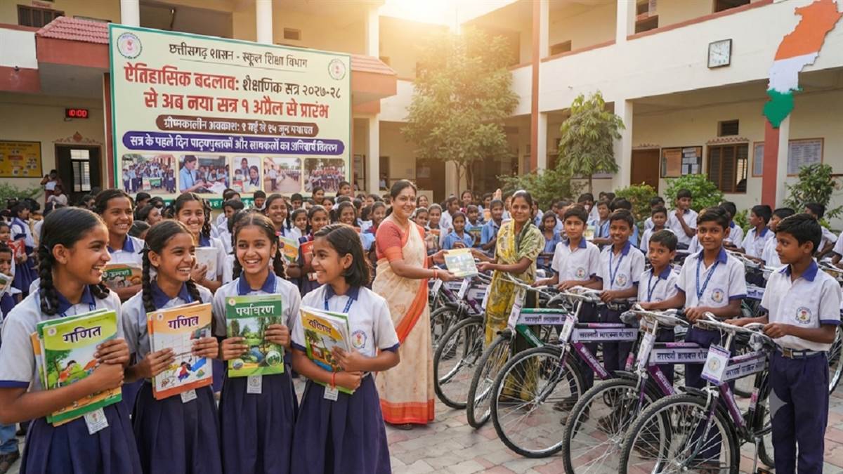छत्तीसगढ़ के स्कूलों के लिए सबसे बड़ी खबर, अब एक अप्रैल से शुरू होगा नया शैक्षणिक सत्र