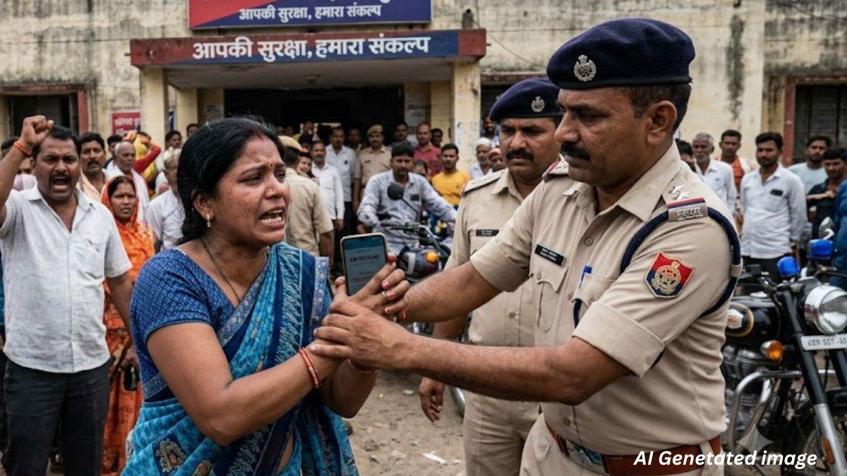 हरदा में पुलिस पर रिपोर्ट नहीं लिखने, सीएम हेल्पलाइन की शिकायत बंद कराने के लिए जबरदस्ती मोबाइल छीनने का लगा आरोप