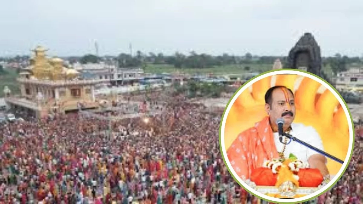 कुबेरेश्वर धाम में अपनों को तलाश रहे लोग - नोएडा से आई महिला सास को ढूंढ रही, पति बोला- मां को लिए बिना मत आना