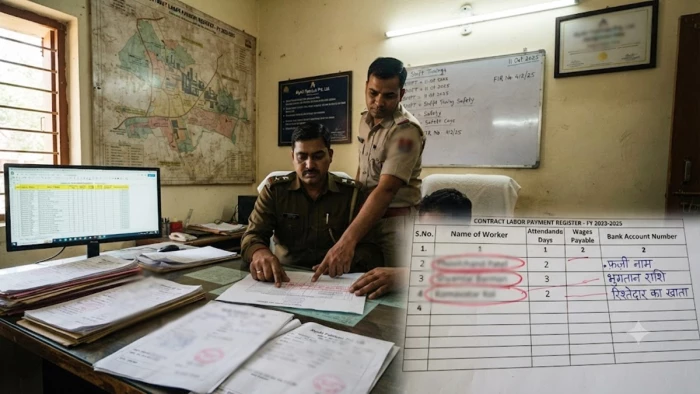 मजदूरों की फर्जी लिस्ट तैयार कर रिश्तेदारों के बैंक अकाउंट में डलवा दी सैलरी, मैहर में 35 लाख की धोखाधड़ी
