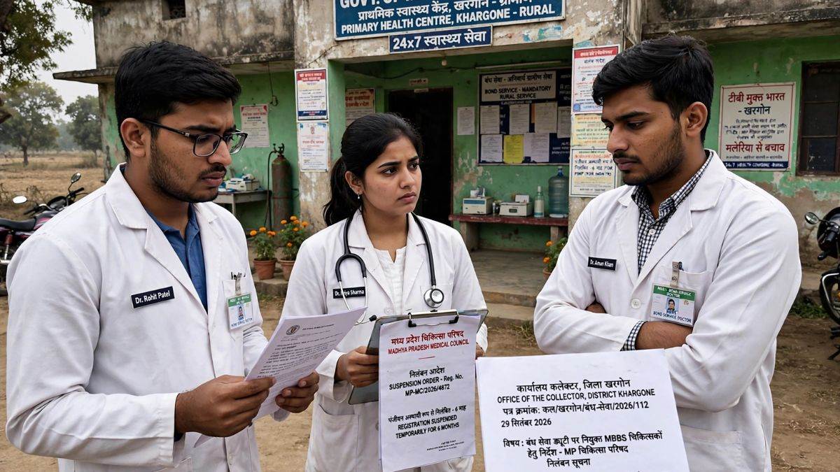 मध्य प्रदेश में बांडेड डॉक्टरों के लिए सख्ती और सुविधाएं