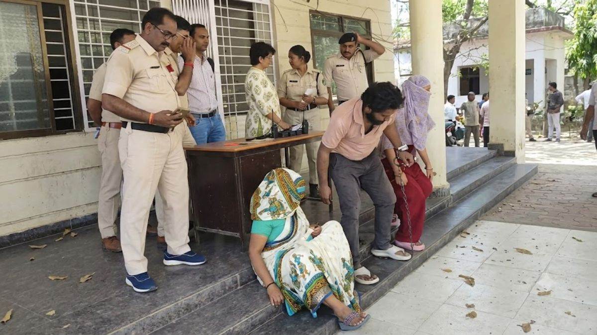 मां करती थी रेकी, बेटा-बहू काटते थे ताले; 8 लाख के माल के साथ तीनों गिरफ्तार