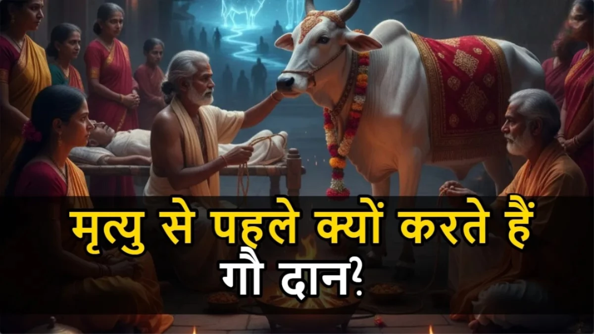 मृत्यु से पहले क्यों किया जाता है गौ दान? गरुड़ पुराण में बताया गया है कारण
