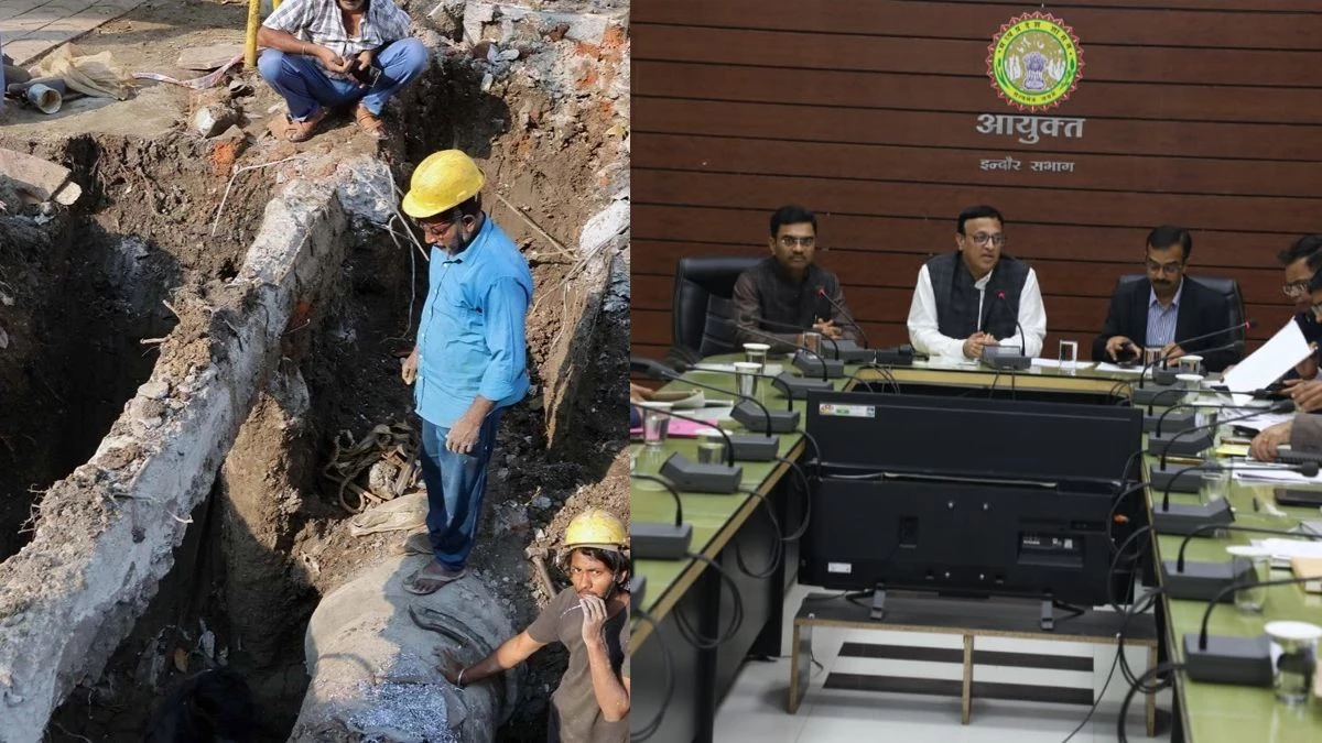 इंदौर में 20 मौतों के बाद बना एक्शन प्लान, नर्मदा और ड्रेनेज लाइन की हाेगी जांच; टंकियों पर लगेंगे क्लोरीन एनालाइजर