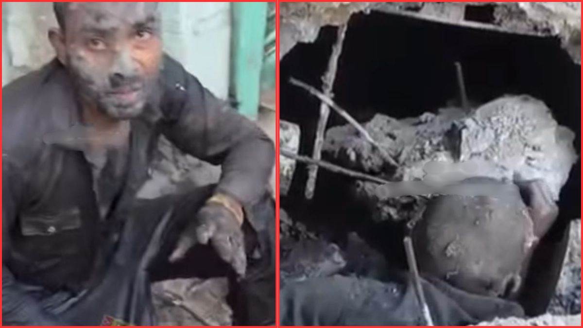 बिलासपुर में पांच दिनों तक नाली में फंसा रहा मध्य प्रदेश का युवक, आवाज सुनकर चौंके लोग; स्लैब तोड़कर निकाला गया बाहर