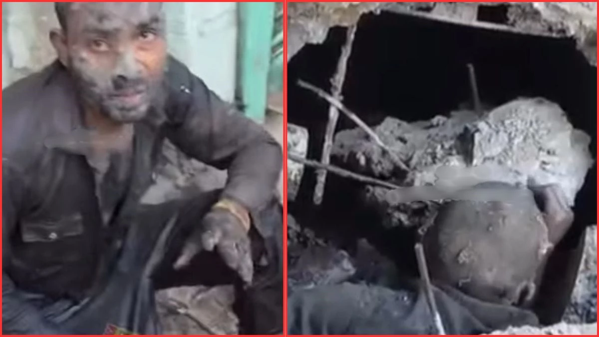 बिलासपुर में पांच दिनों तक नाली में फंसा रहा मध्य प्रदेश का युवक, आवाज सुनकर चौंके लोग; स्लैब तोड़कर निकाला गया बाहर