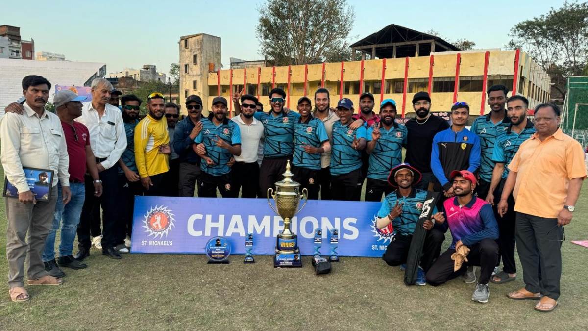Bhopal Sports News: रोमांचक जीत के साथ सेंटमाइकल क्रिकेट अकादमी ने जीता खिताब