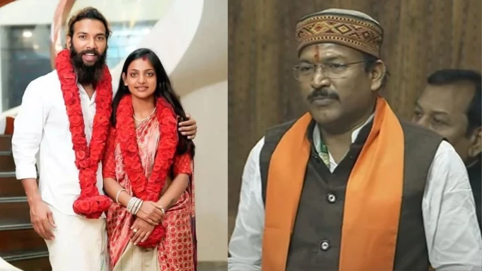 मोनालिसा पर गरमाई राजनीति, MP के भाजपा सांसद-विधायक ने कहा- शादी कराने में केरल के मंत्री भी शामिल