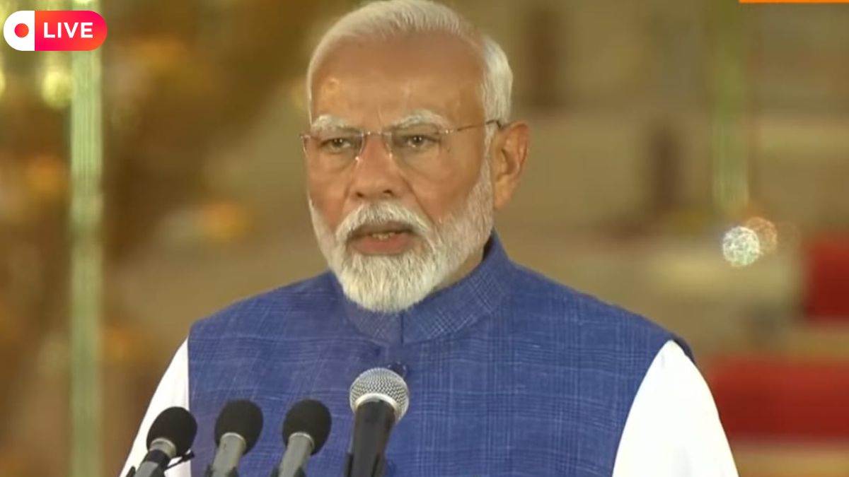 Modi Cabinet 3.0 LIVE Updates: मोदी कैबिनेट के शपथ ग्रहण के बाद उत्साह में शेयर बाजार, पहली बार सेंसेक्स 77,000 और निफ्टी 23,400 पार