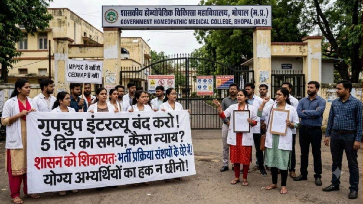 भोपाल: होम्योपैथी कॉलेज में बैकडोर एंट्री का खेल; योग्य डॉक्टरों ने राज्यपाल से की शिकायत