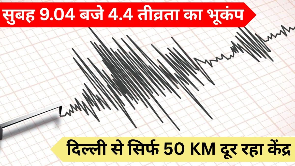 दिल्ली, यूपी, हरियाणा, पंजाब और राजस्थान में भूकंप… 4.4 रही तीव्रता, जानिए इस बार क्यों बहुत बड़ा था खतरा