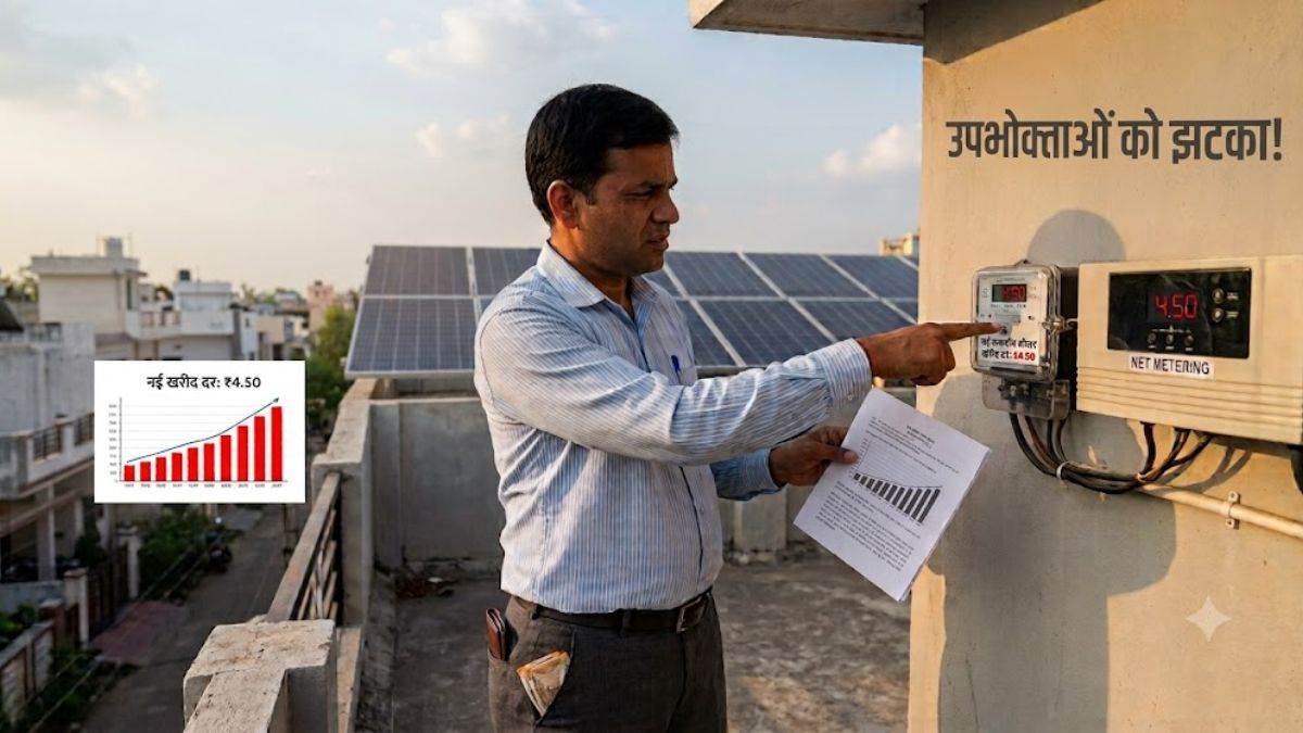 छत्तीसगढ़ में रूफटॉप सोलर बिजली खरीद दर में कटौती, उपभोक्ताओं की जेब पर पड़ेगा सीधा असर