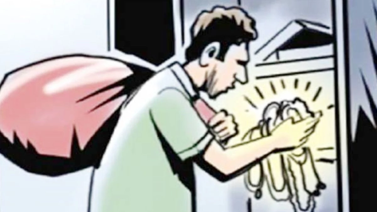 ये कैसा बाप... अपने बेटों संग ही कर रहा था दुकान में चोरी, करतूत CCTV में कैद