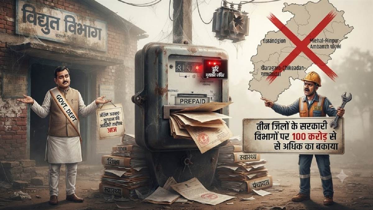 एडवांस के अभाव में अटकी प्रीपेड बिजली कनेक्शन योजना, तीन जिलों पर है 100 करोड़ से अधिक का बकाया