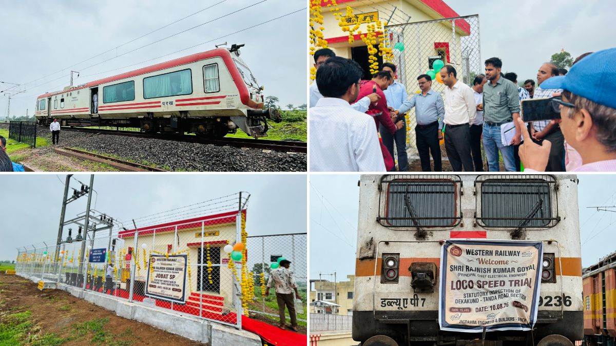 एमपी में रेल यात्रियों के लिए बड़ी सौगात, धार में पहली बार 120 की स्पीड से दौड़ा लोको, आदिवासी अंचल में चलेगी ट्रेन