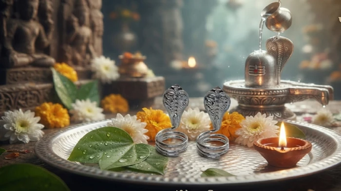 सावन में बढ़ी चांदी के नाग-नागिन की चमक, शिव श्रृंगार पहली पसंद, नागपंचमी पर कालसर्प दोष निवारण अनुष्ठान