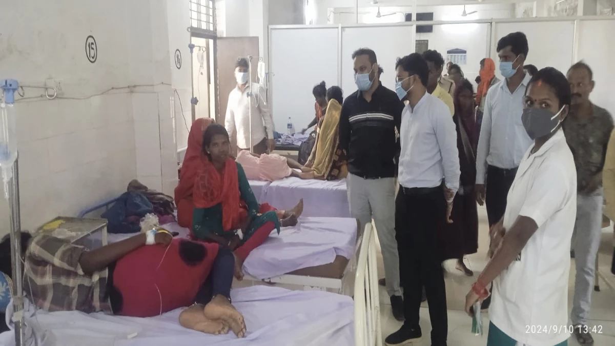 उल्टी दस्त से ग्रामीण की मौत, कई पीड़ितों का चल रहा उपचार