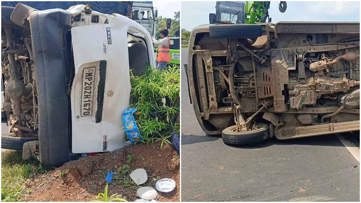 MP News: नेशनल हाइवे 44 सागर-झांसी मार्ग पर हादसा, पति, पत्नी और पिता, पुत्र सहित 4 की मौत, पांच घायल