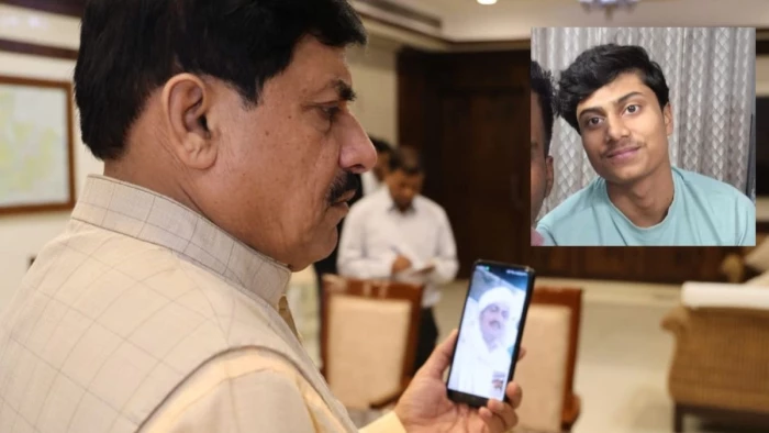 दिल्ली के इमारत हादसे के शिकार कटनी के अक्षत यादव के स्वजनों से मुख्यमंत्री डॉ. मोहन यादव ने की वीडियो कॉल