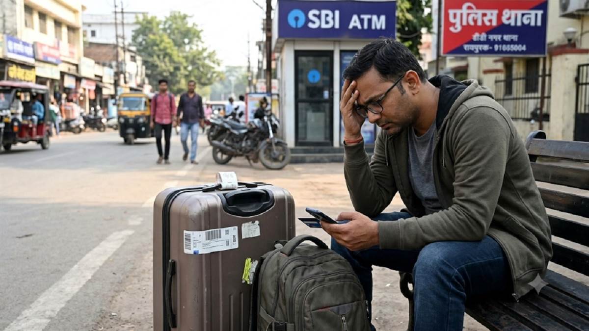 अमेरिका रिटर्न आईटी एक्सपर्ट का रायपुर रिंग रोड के एटीएम में कार्ड बदला, शातिर ने निकाले 1.89 लाख, डीडी नगर पुलिस कर रही जांच