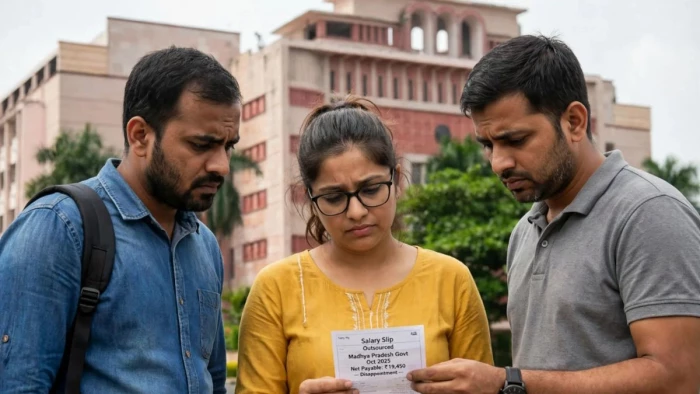 MP में आउटसोर्स कर्मचारियों को झटका, DA Hike में मामूली इजाफा, अब इतनी मिलेगी सैलरी