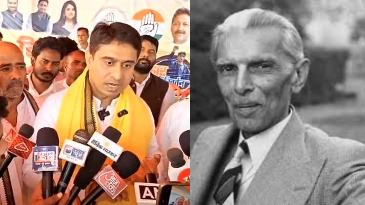 युवा कांग्रेस अध्यक्ष के 'जिन्नाजी' वाले बयान पर घिरी कांग्रेस, भाजपा बोली- अराजकता की ओर बढ़ रही है पार्टी