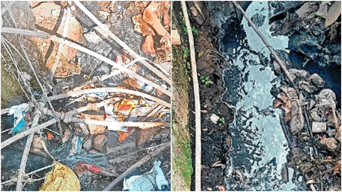 जबलपुर में नालियों में पानी की लाइन हो रहीं जर्जर, संक्रमण का खतरा