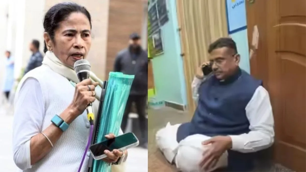 बंगाल में सुवेंदु के काफिले पर हमला, बुलेटप्रूफ गाड़ी पर बरसीं लाठियां, दिल्ली ने मांगी रिपोर्ट, बीजेपी ने घेरा