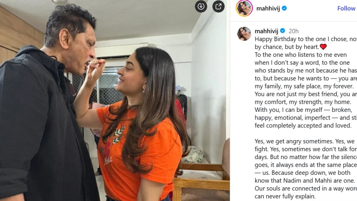 जय भानुशाली से तलाक के बाद Salman Khan के इस खास दोस्त संग दिखीं Mahhi Vij , एक्ट्रेस ने बताया 'दिल का रिश्ता'