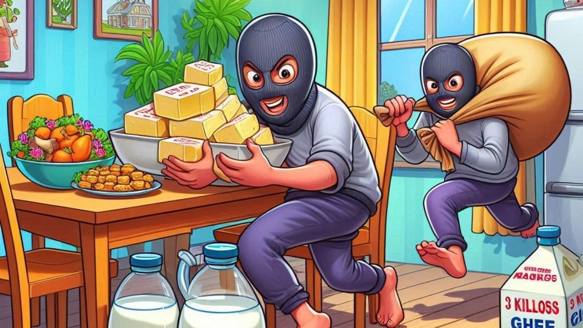 ज्वेलरी-नकदी चुराई... घर में खाना खाया, दूध पिया और तीन किलो घी भी ले गए चोर, MP के पुनासा में 36 घंटे में दूसरी वारदात