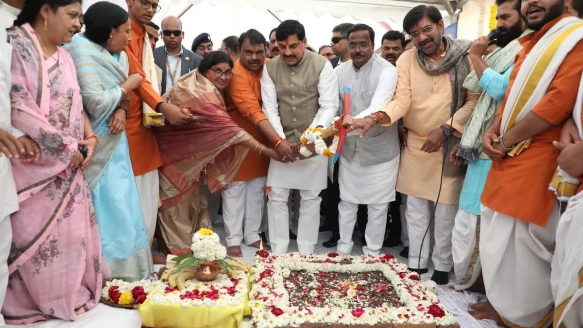 उज्जैन में खुलेगा आयुर्वेदिक एम्स, सीएम मोहन यादव ने की घोषणा, 1133 करोड़ रुपये लागत की जल आवर्धन योजना का किया भूमिपूजन