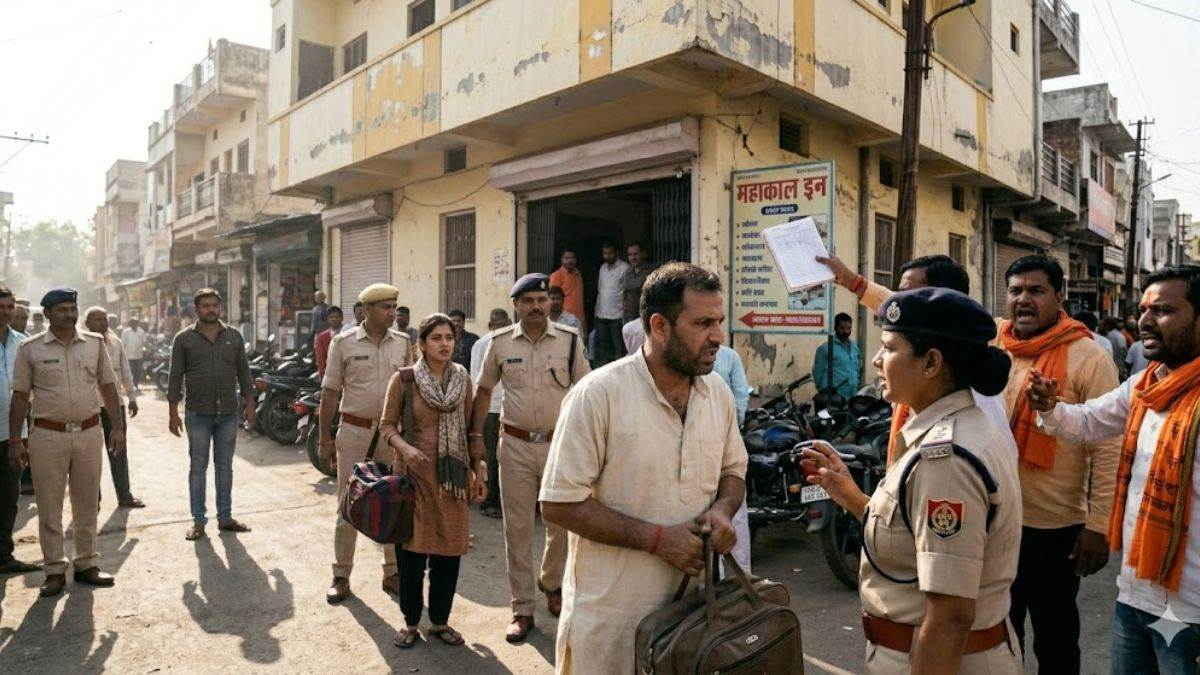 रायपुर की हिंदू युवती को लेकर उज्जैन पहुंच गया मुस्लिम युवक, होटल में ₹5000 में लिया रूम और फिर... मचा हंगामा