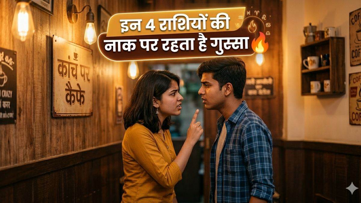 जरा बचके! इन 4 राशियों के लोगों के ‘नाक पर रहता है गुस्सा’, तिल का ताड़ बनाने में होते हैं माहिर