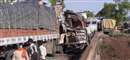 Satna accident news: fierce collision between two trucks in Satna, truck driver and cleaner died