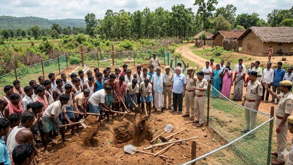 मतांतरण के बाद गुस्साए लोगों ने शव दफनाने के लिए नहीं दी जमीन, छत्तीसगढ़ में अंतिम संस्कार पर विवाद; परंपरा पर बहस तेज