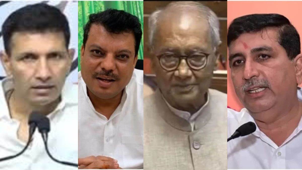 मीनाक्षी का पर्चा खारिज होते ही कांग्रेस की कलह चौराहे पर! दिग्विजय-हरीश की 'तू-तू, मैं-मैं' और जीतू-उमंग की बहस का वीडियो सोशल मीडिया पर वायरल