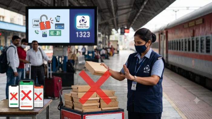 ट्रेन में ऑनलाइन खाना मंगाने वाले सावधान! IRCTC का 15 बड़ी वेबसाइटों पर एक्शन; यात्रियों को साइबर ठगी से बचाने अभियान शुरू