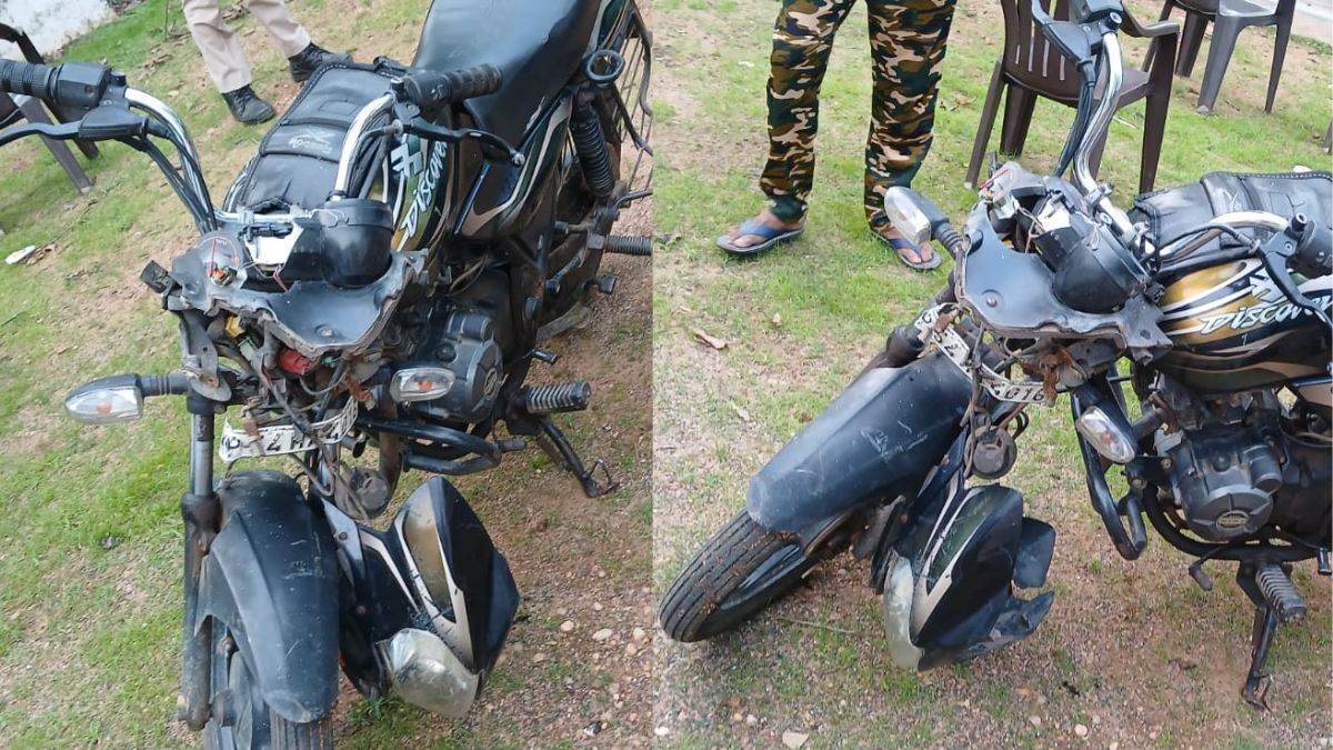 उमरिया के चंदिया में वनकर्मियों पर सब्बल से हमला, बाइक तोड़ी; चौकी की चाबी ले भागा