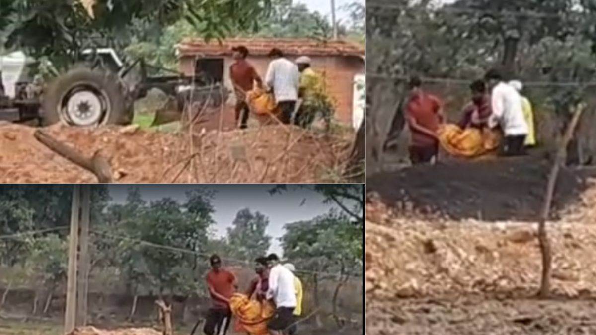 उमरिया में बलिदानी के गांव की शर्मनाक तस्वीर, प्रसूता को टांगकर लाए परिजन, गांव तक नहीं पहुंच पाई एंबुलेंस