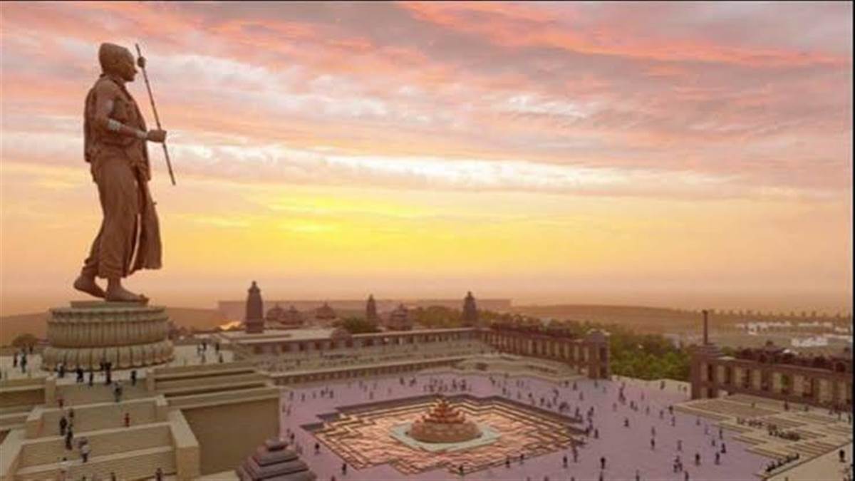 खंडवा में आदिगुरु शंकराचार्य की प्रतिमा पर उठे सवालों से एकात्म धाम की डगमगाने लगी नींव